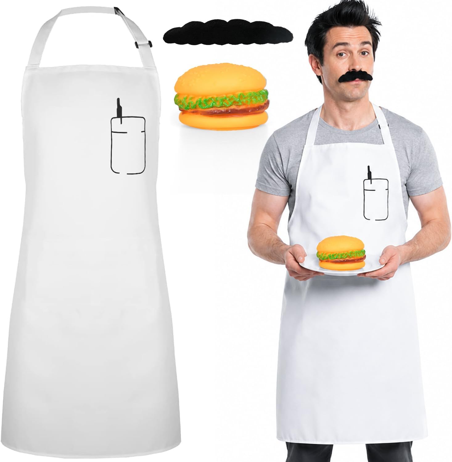 Burger Shop Chef Costume Set Situation — WeirdThingsToBuy weird find