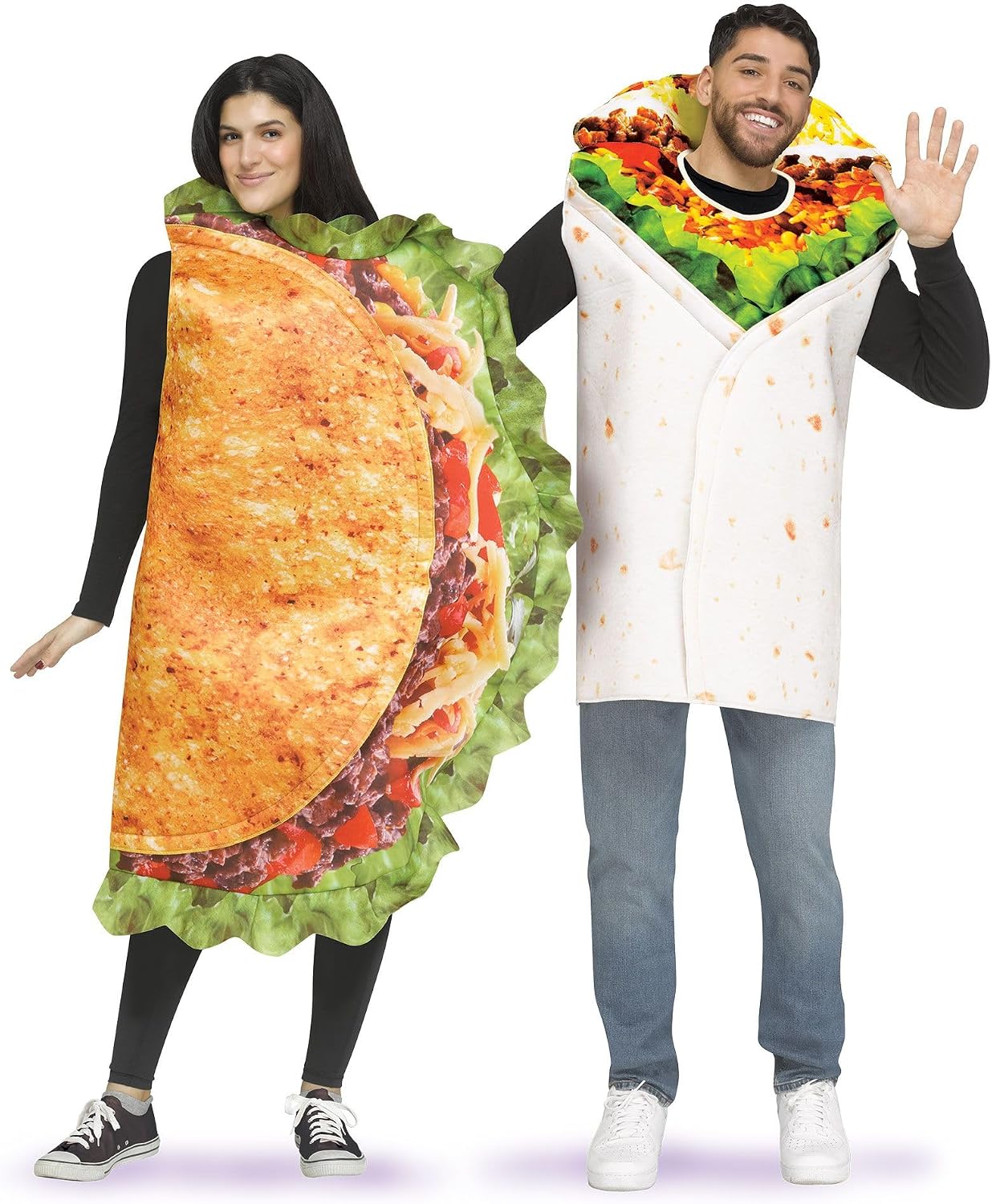 Burrito Taco Adult Costume One Energy — WeirdThingsToBuy weird find