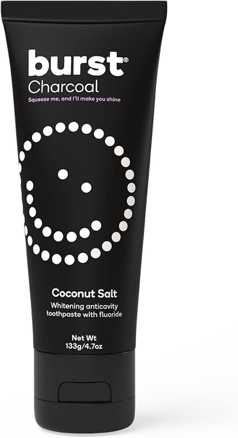 Burst Charcoal Whitening Toothpaste — WeirdThingsToBuy weird find