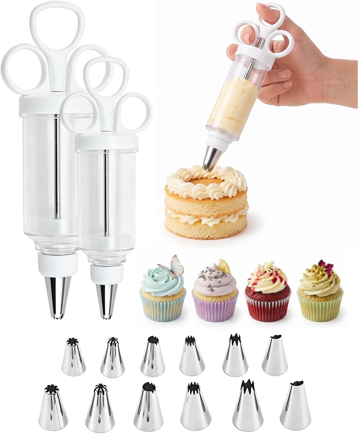 Cake Decorating Gun Cupcake Icing Energy — WeirdThingsToBuy weird find