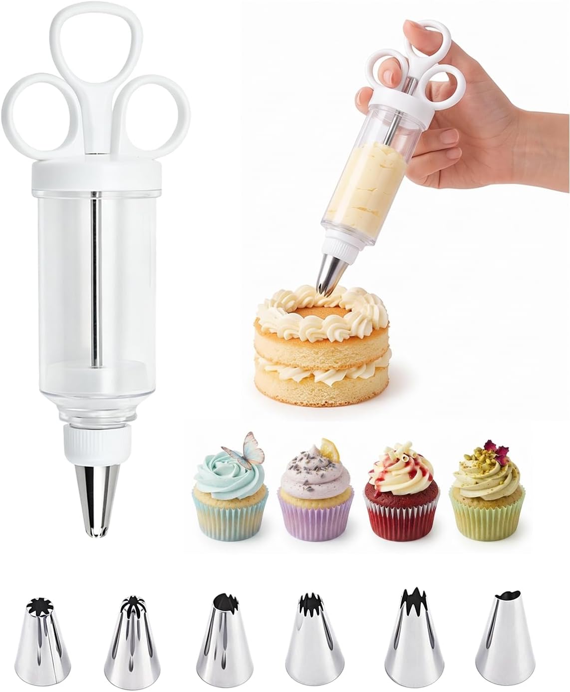 Cake Decorating Gun Cupcake Icing Situation — WeirdThingsToBuy weird find