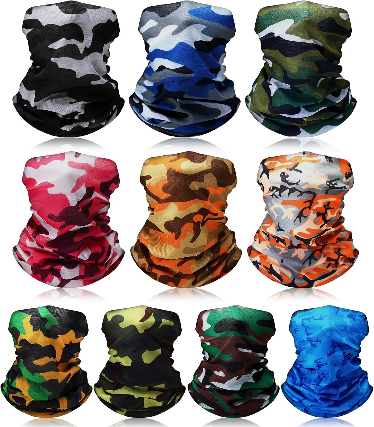 Camo Neck Gaiter Summer Face Situation — WeirdThingsToBuy weird find