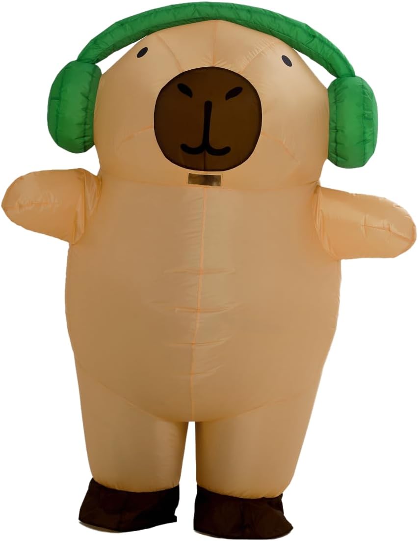 Capybara Costume Inflatable Capibara — WeirdThingsToBuy weird find