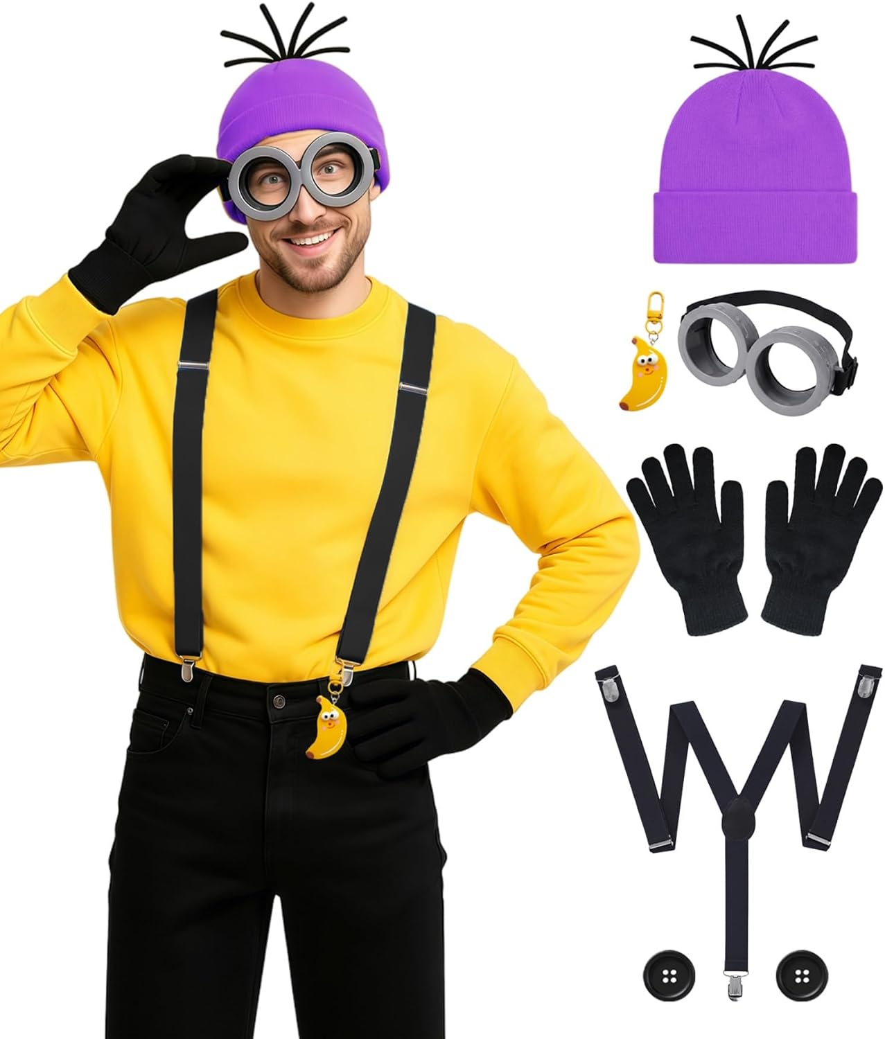 Cartoon Character Costume Accessory Kit — WeirdThingsToBuy weird find