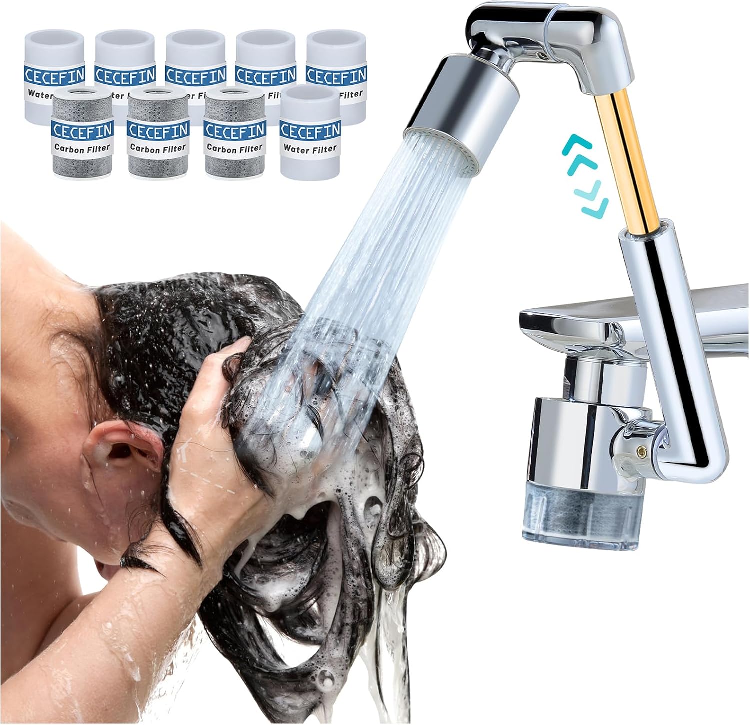 Cecefin 1440 Sink Water Filter Situation — WeirdThingsToBuy weird find