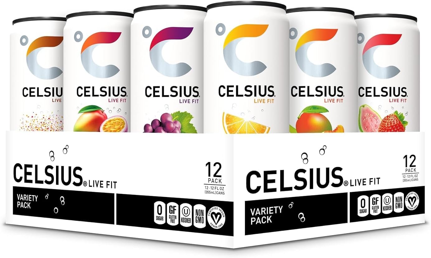 Celsius Assorted Flavors Official Variety — WeirdThingsToBuy weird find