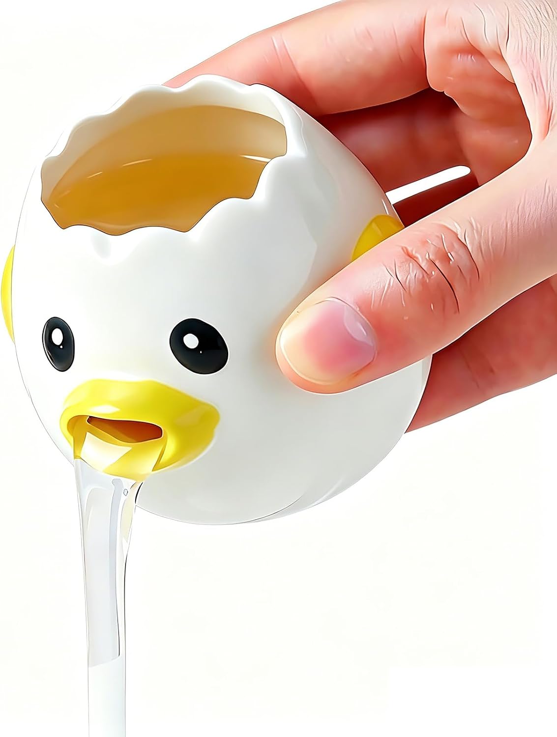 Ceramic Egg Filter Splitter Funny Energy — WeirdThingsToBuy weird find