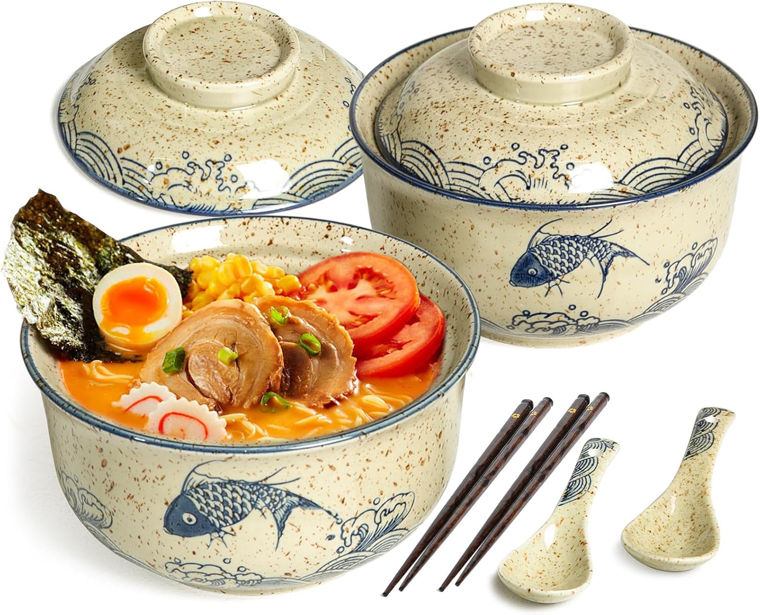Ceramic Ramen Bowl Ramen Noodle — WeirdThingsToBuy weird find