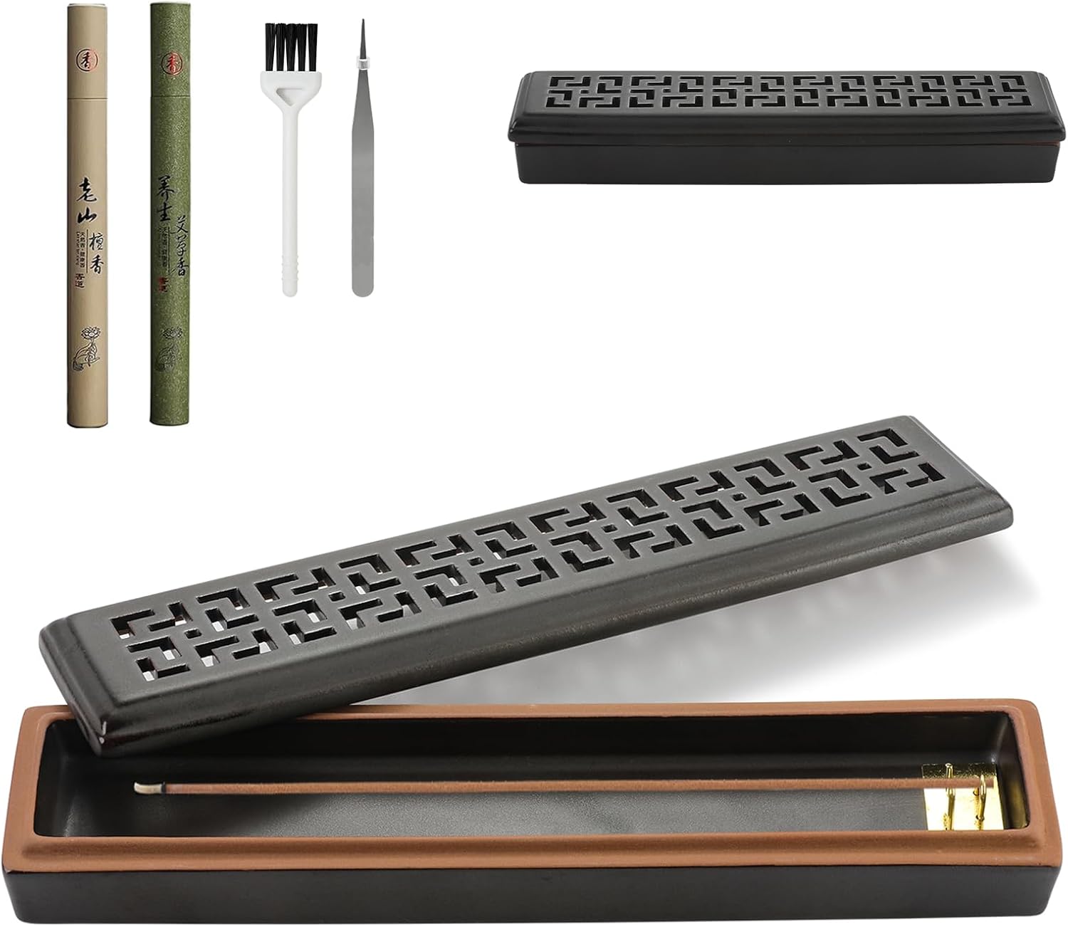 Ceremony Incense Holder Sticks Ceramic Energy — WeirdThingsToBuy weird find