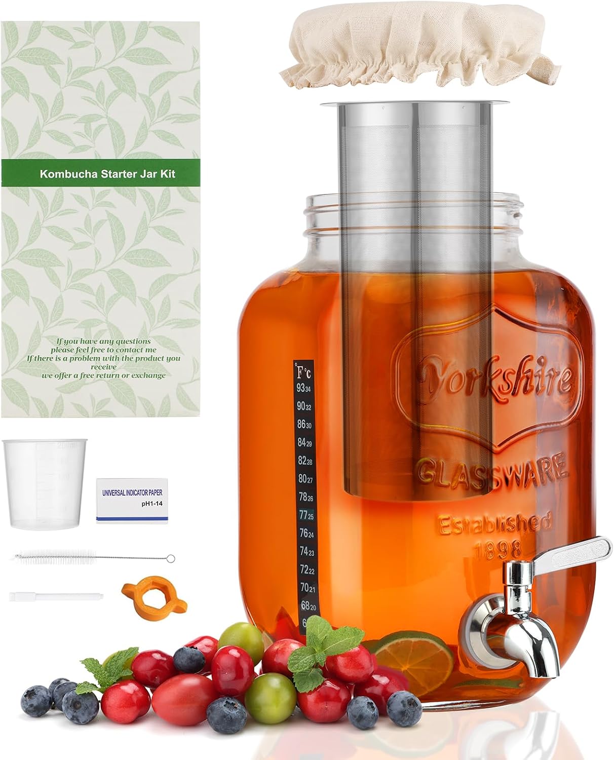 Certified 1 Gallon Kombucha Starter Kit — WeirdThingsToBuy weird find