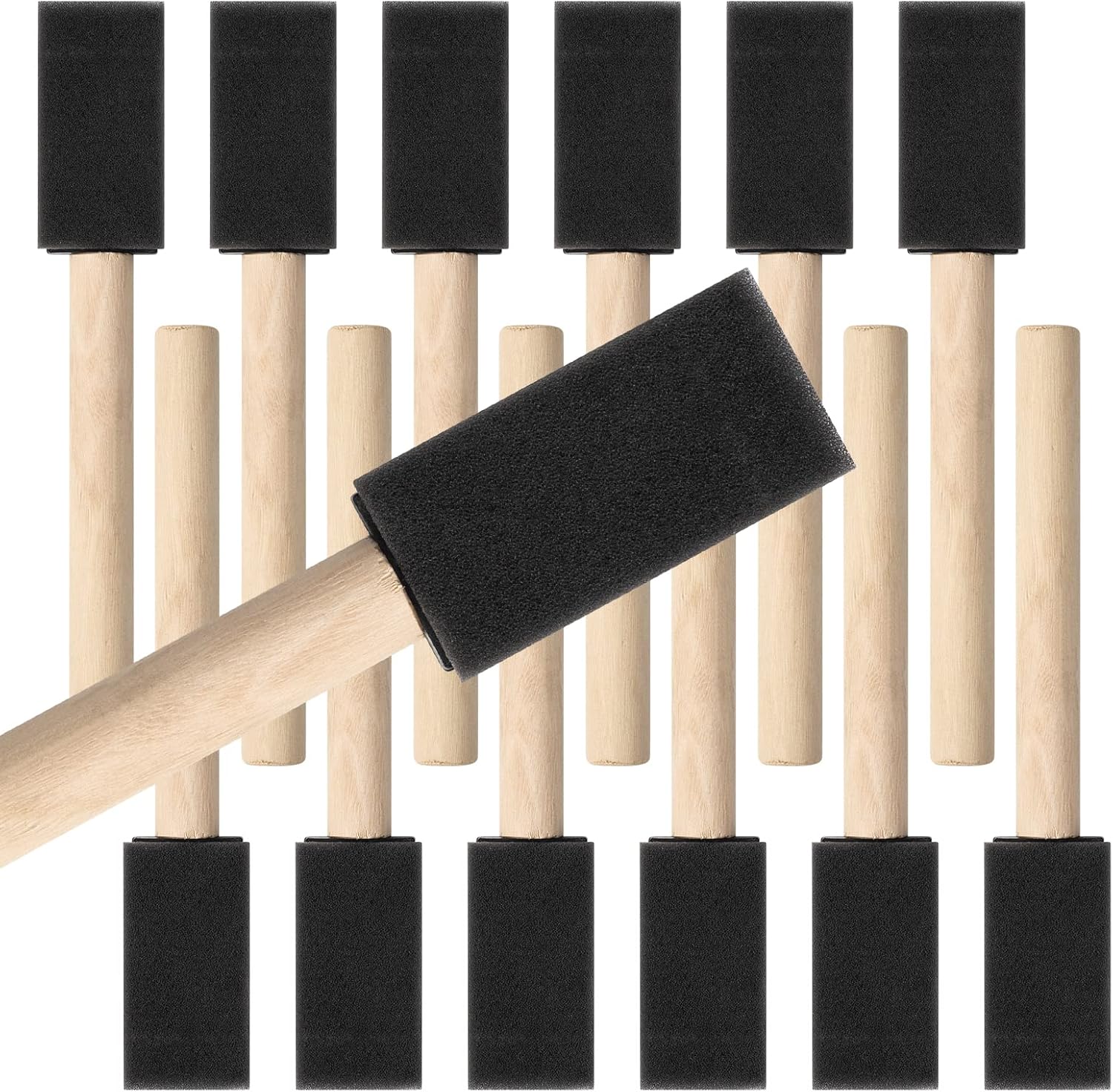 Certified 1 Inch Foam Paint Brushes — WeirdThingsToBuy weird find
