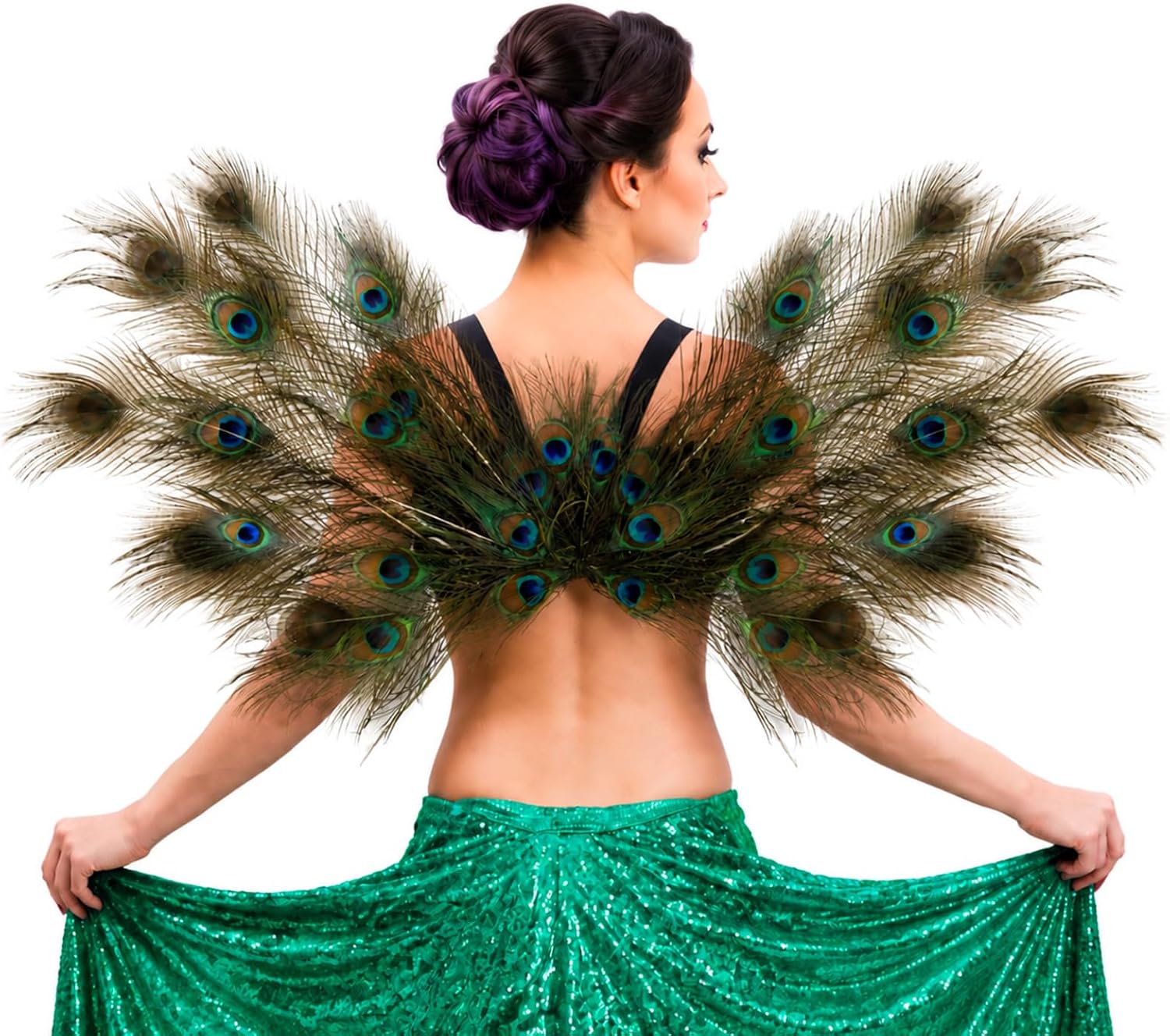 Certified 1 Pair Halloween Peacock Costume — WeirdThingsToBuy weird find