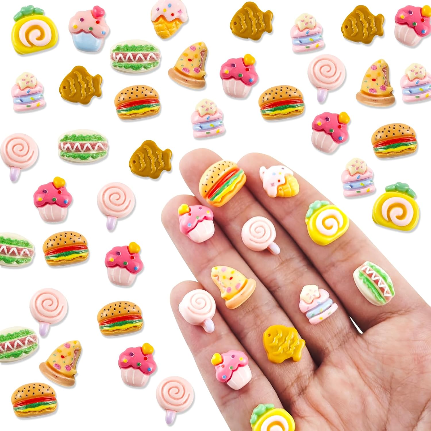 Certified 100 Tiny Food Dollhouse Miniatures — WeirdThingsToBuy weird find
