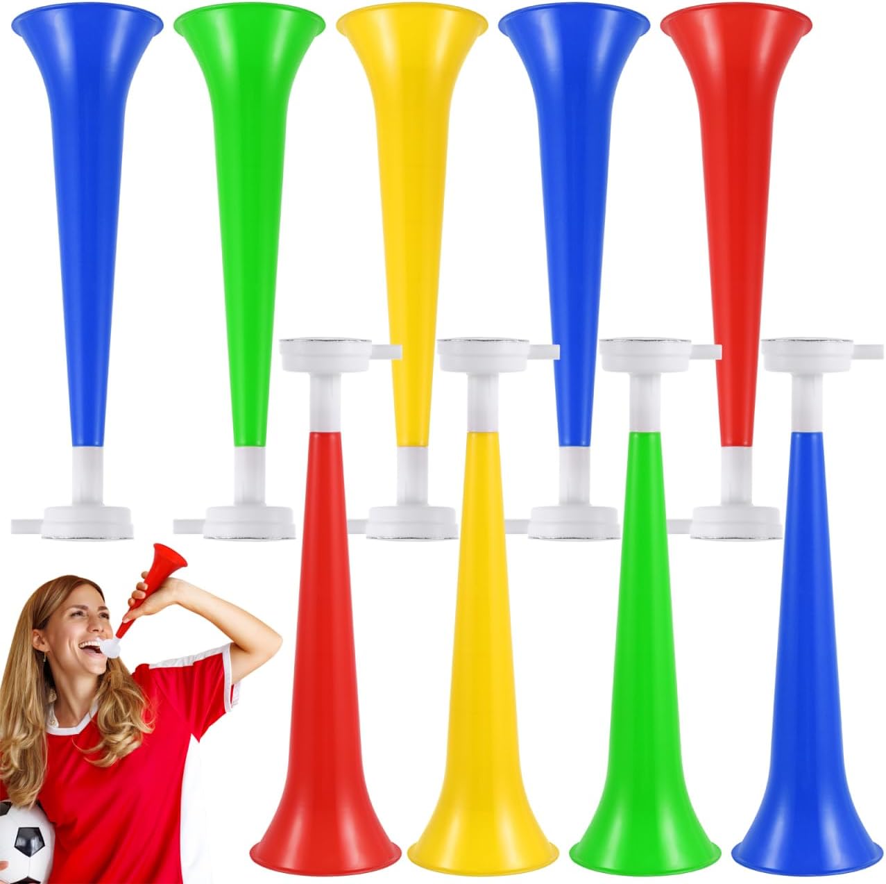 Certified 10pcs Stadium Horns — WeirdThingsToBuy weird find