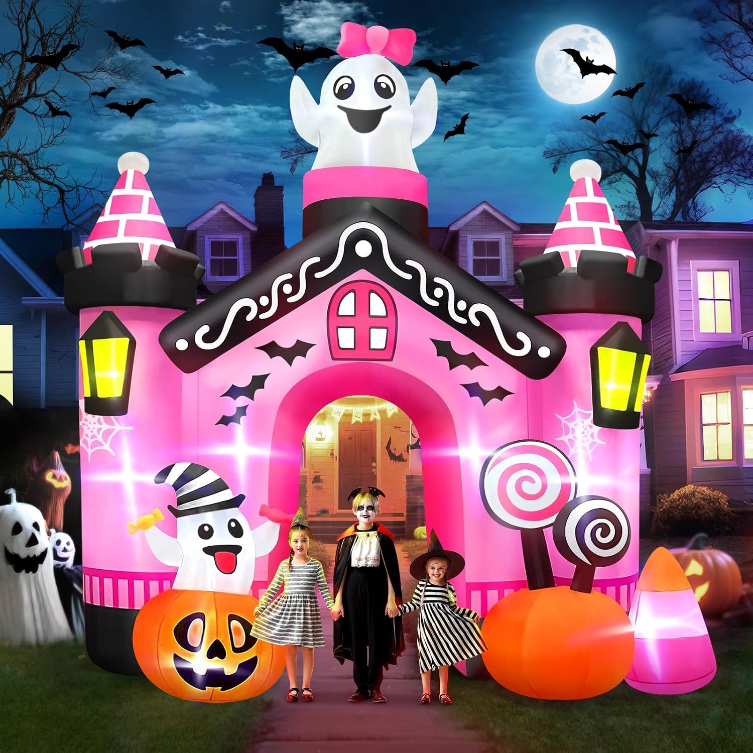 Certified 11 ft Halloween Inflatables Ghost — WeirdThingsToBuy weird find