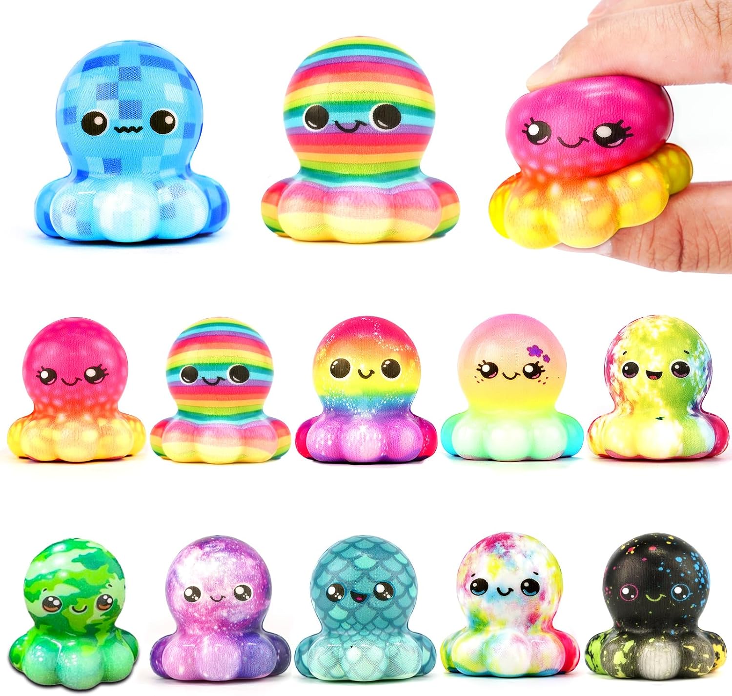 Certified 12pcs Octopus Slow Rising Fidget — WeirdThingsToBuy weird find