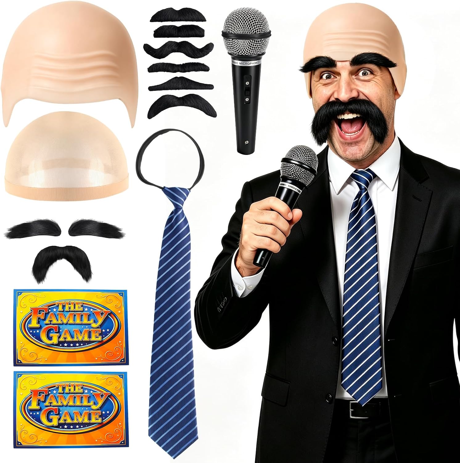 Certified 14 Halloween Host Costume Bald — WeirdThingsToBuy weird find