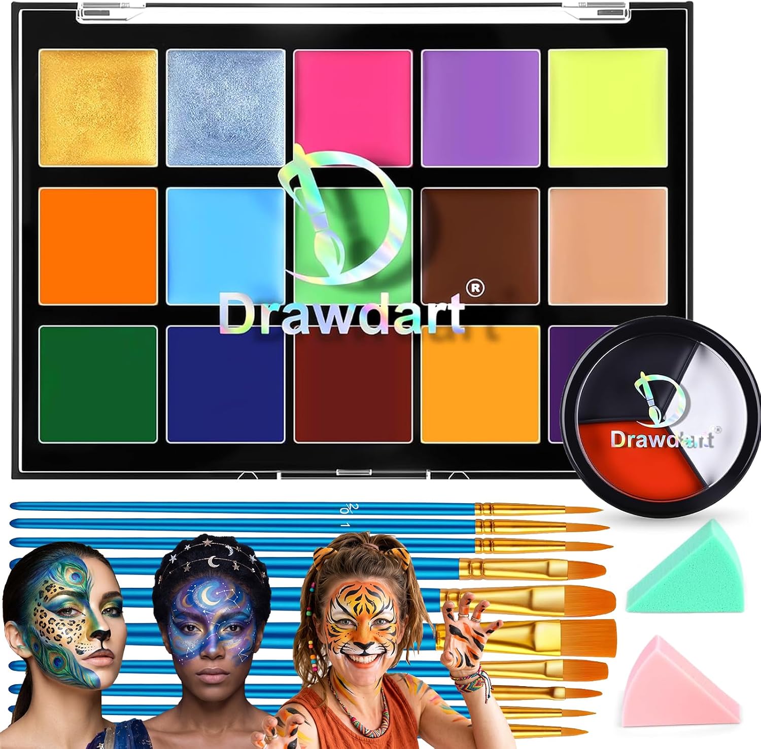 Certified 18 Color Professional Face Body — WeirdThingsToBuy weird find