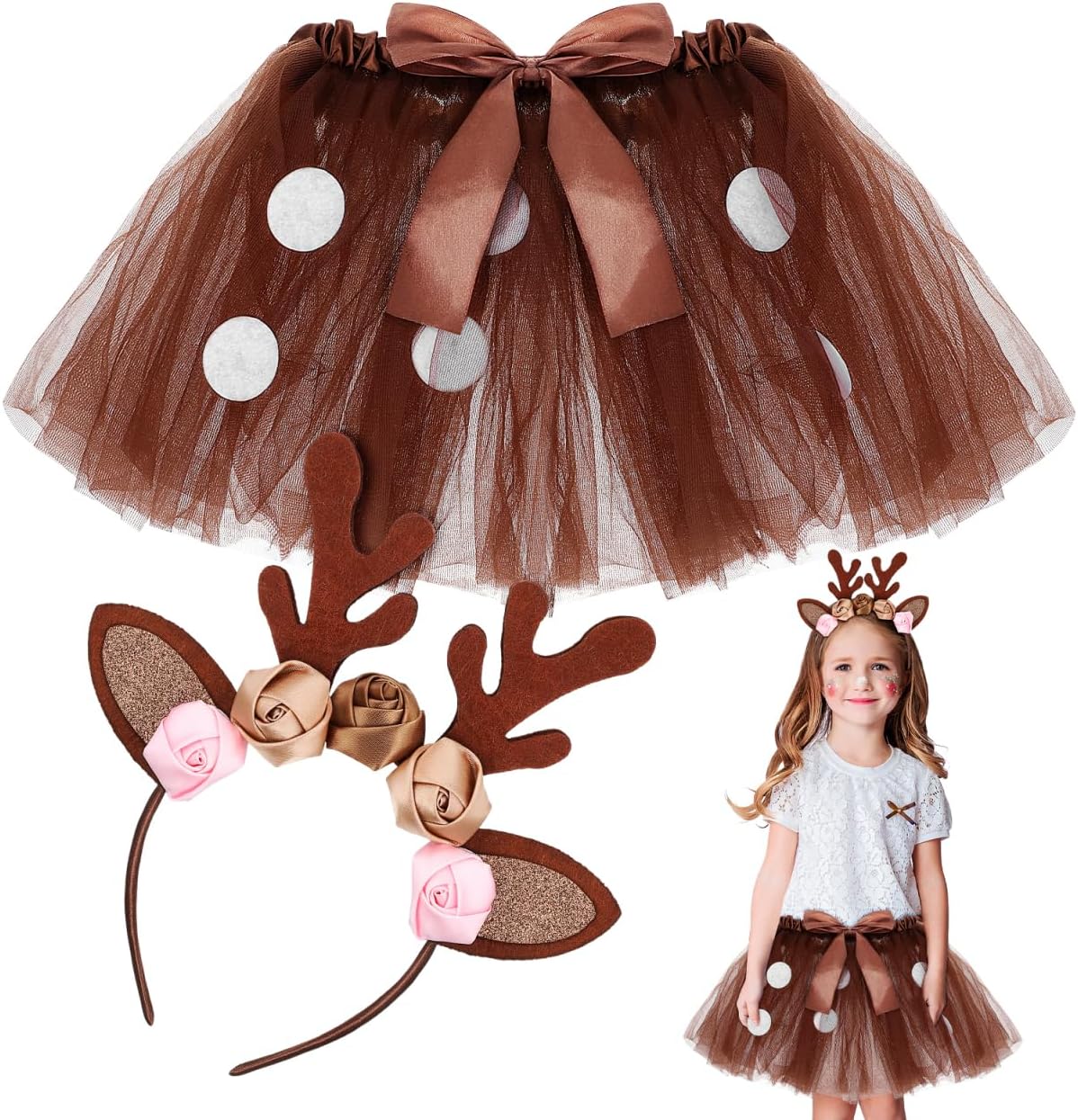 Certified 1set Deer Costume Tutu Skirt — WeirdThingsToBuy weird find