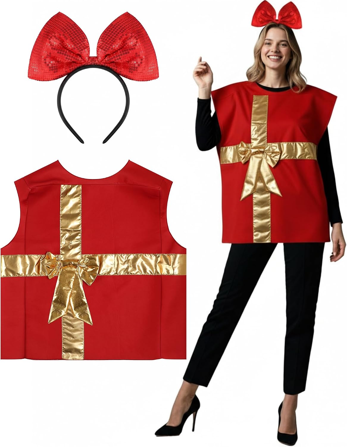 Certified 2 Christmas Gift Box Costume — WeirdThingsToBuy weird find