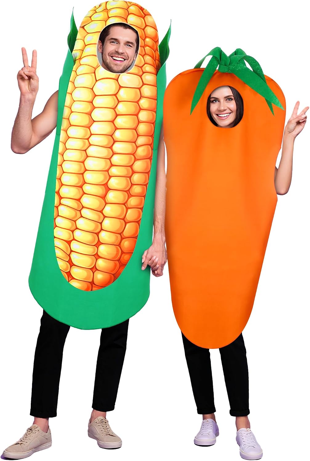 Certified 2 Halloween Corn Carrot Costume — WeirdThingsToBuy weird find