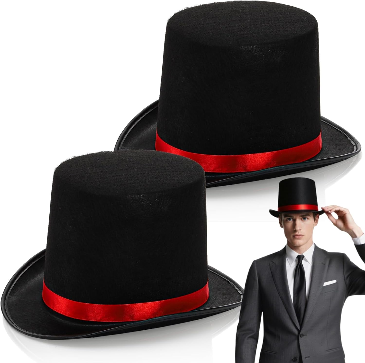 Certified 2 Pack Black Felt Top — WeirdThingsToBuy weird find