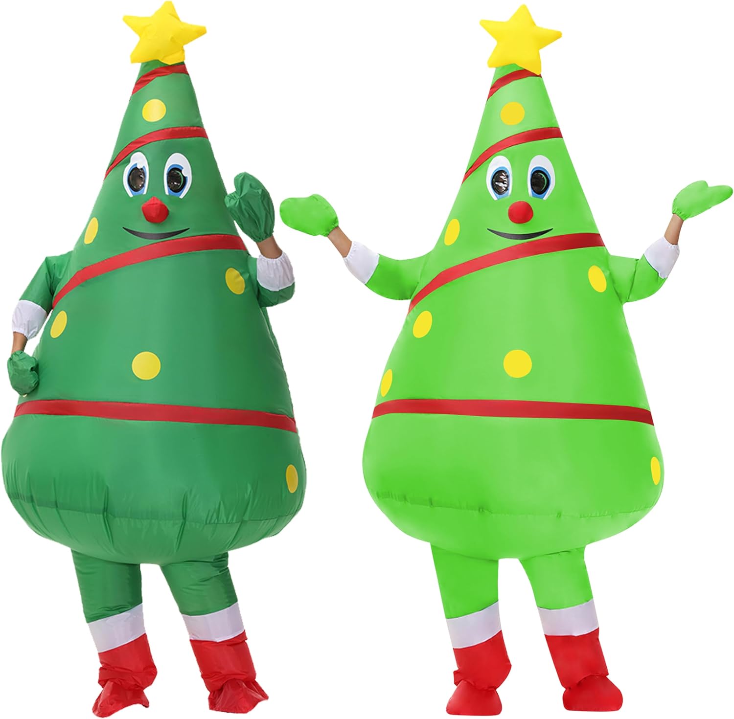 Certified 2 Packs Christmas Tree Inflatable — WeirdThingsToBuy weird find