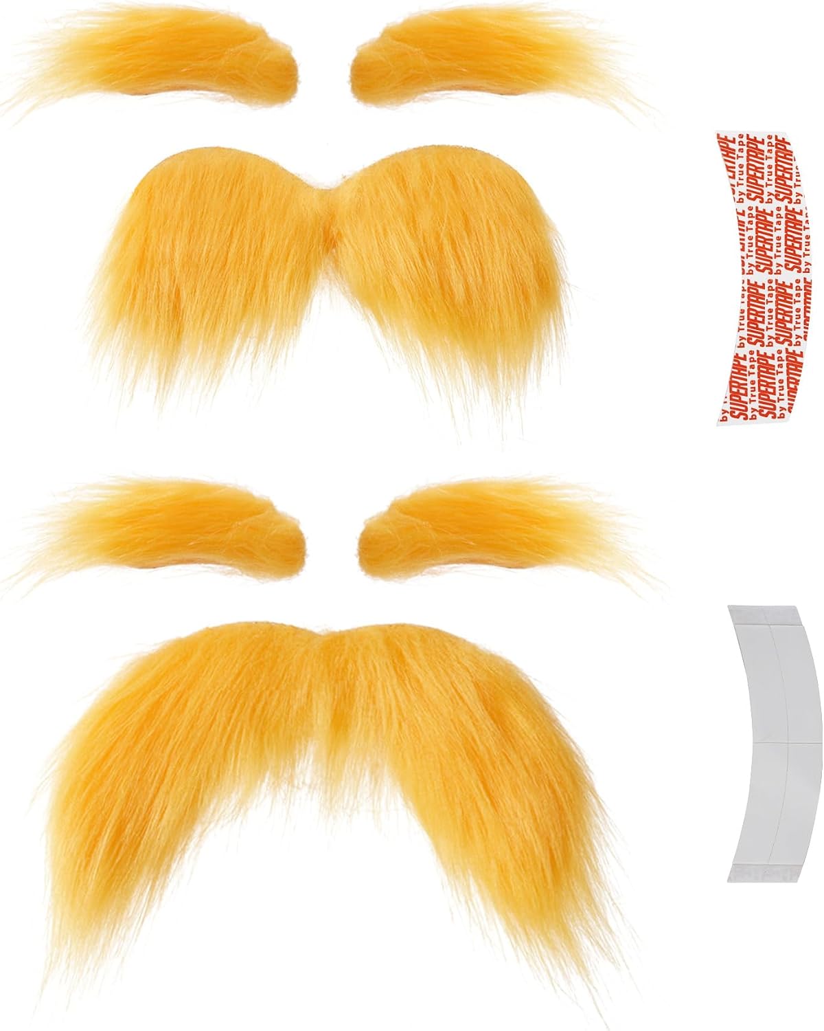 Certified 2 Yellow Mustache & Eyebrows — WeirdThingsToBuy weird find