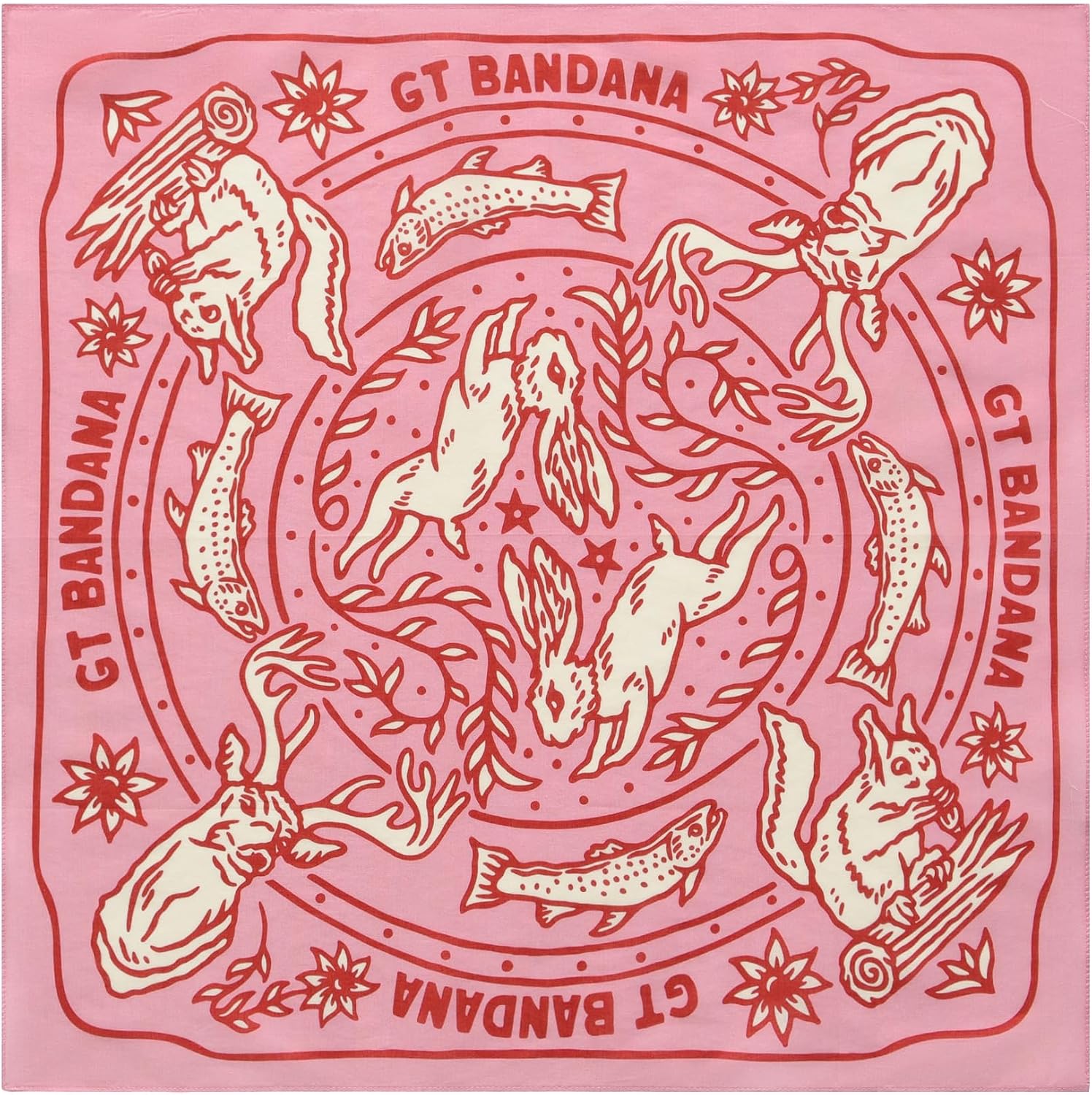 Certified 22 X22 Forest Animal Cotton — WeirdThingsToBuy weird find