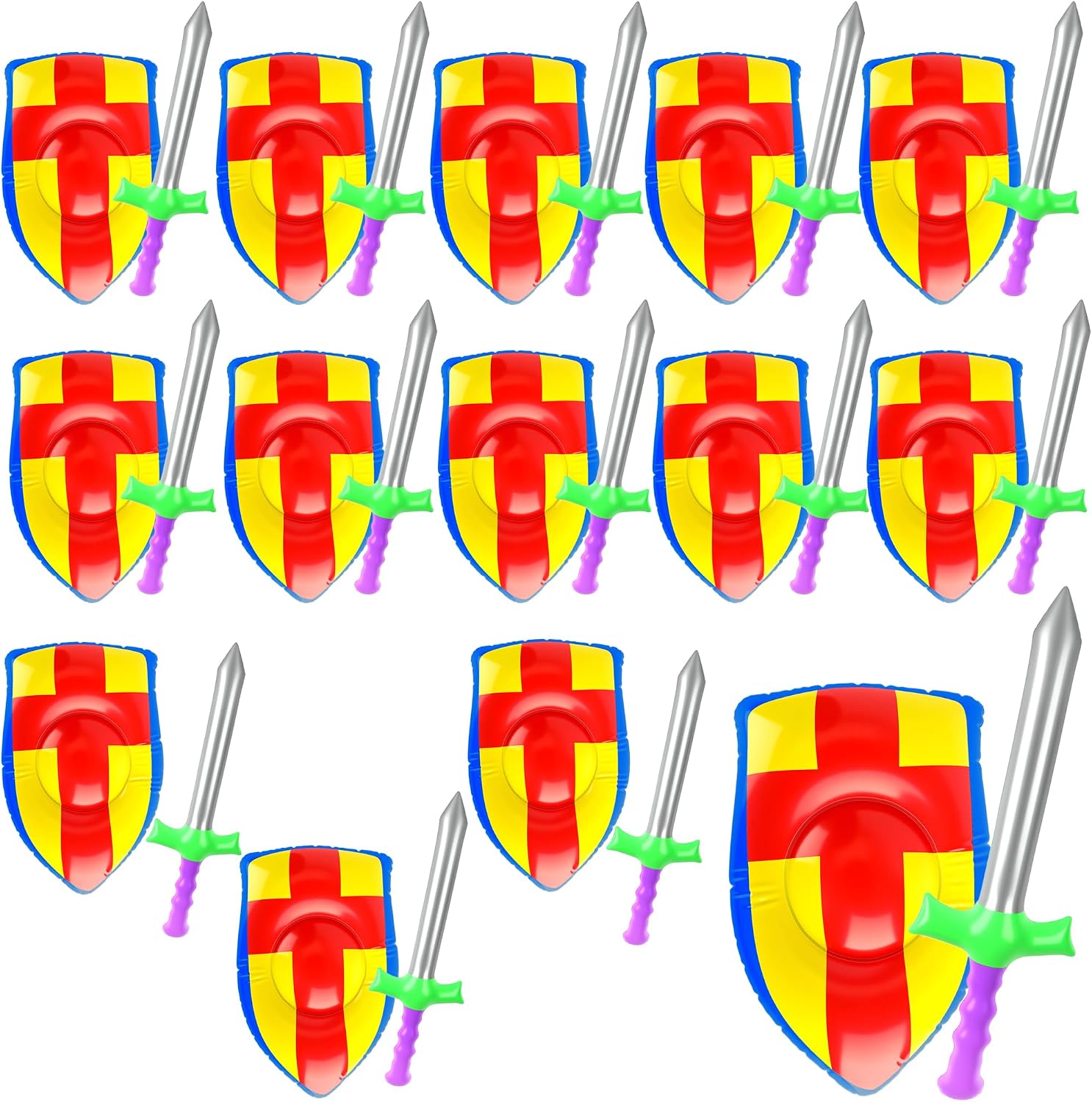 Certified 28 Inflatable Sword & Shield — WeirdThingsToBuy weird find