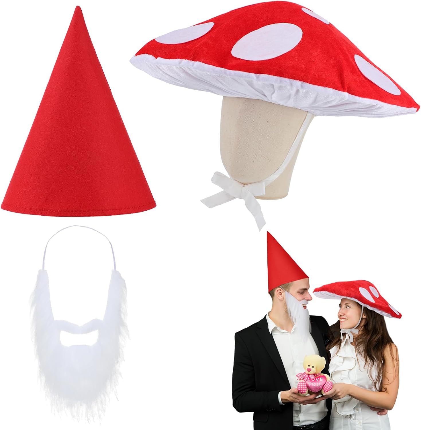 Certified 3 Funny Mushroom & Gnome — WeirdThingsToBuy weird find