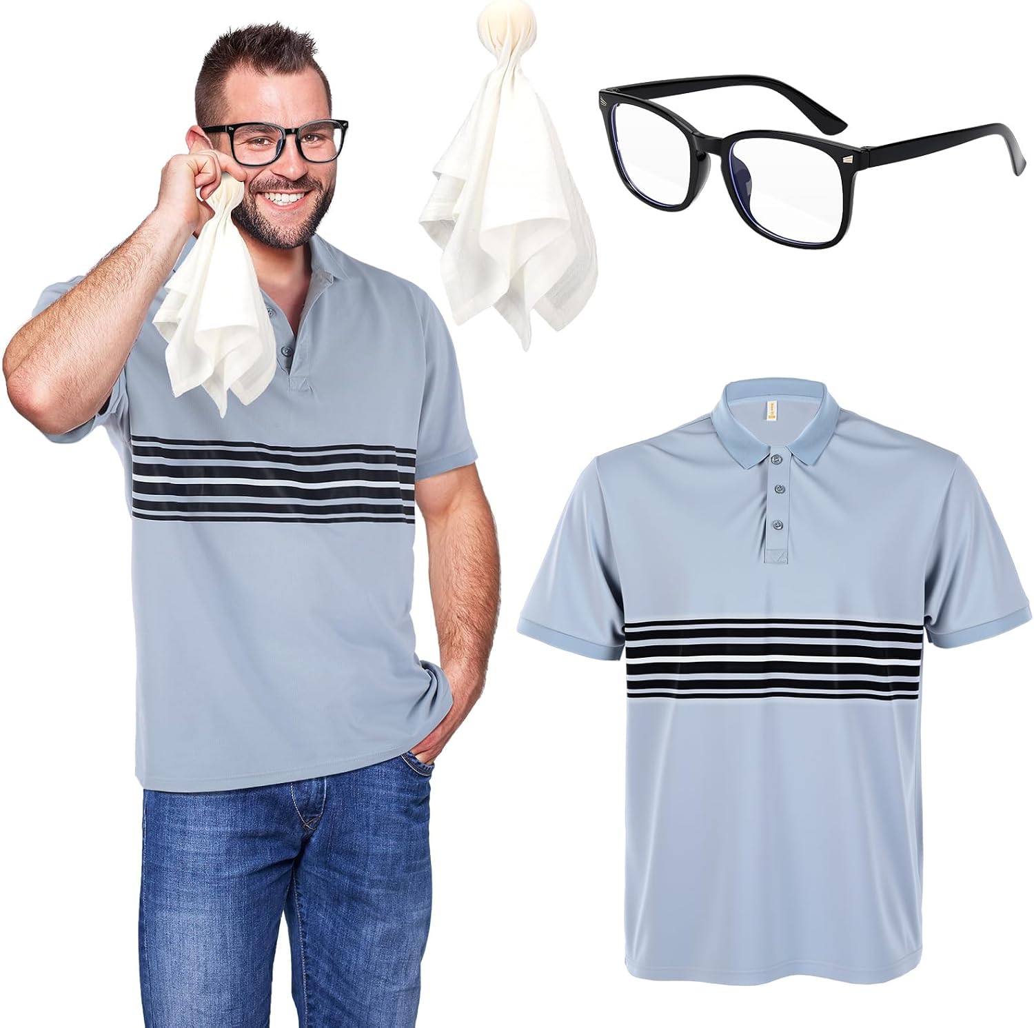 Certified 3 Halloween Costume Men Blue — WeirdThingsToBuy weird find