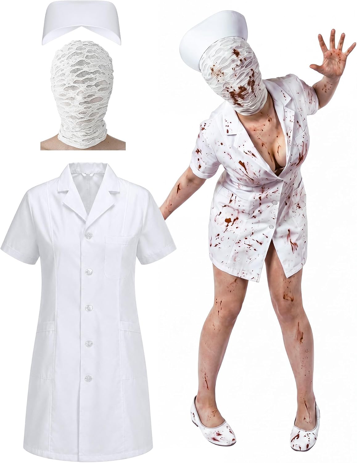 Certified 3 Halloween Horror Headless Nurse — WeirdThingsToBuy weird find