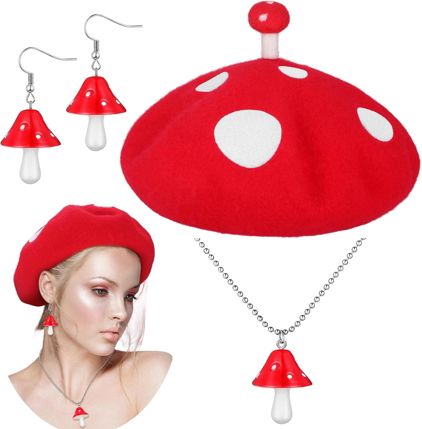 Certified 3 Halloween Mushroom Costume Set — WeirdThingsToBuy weird find