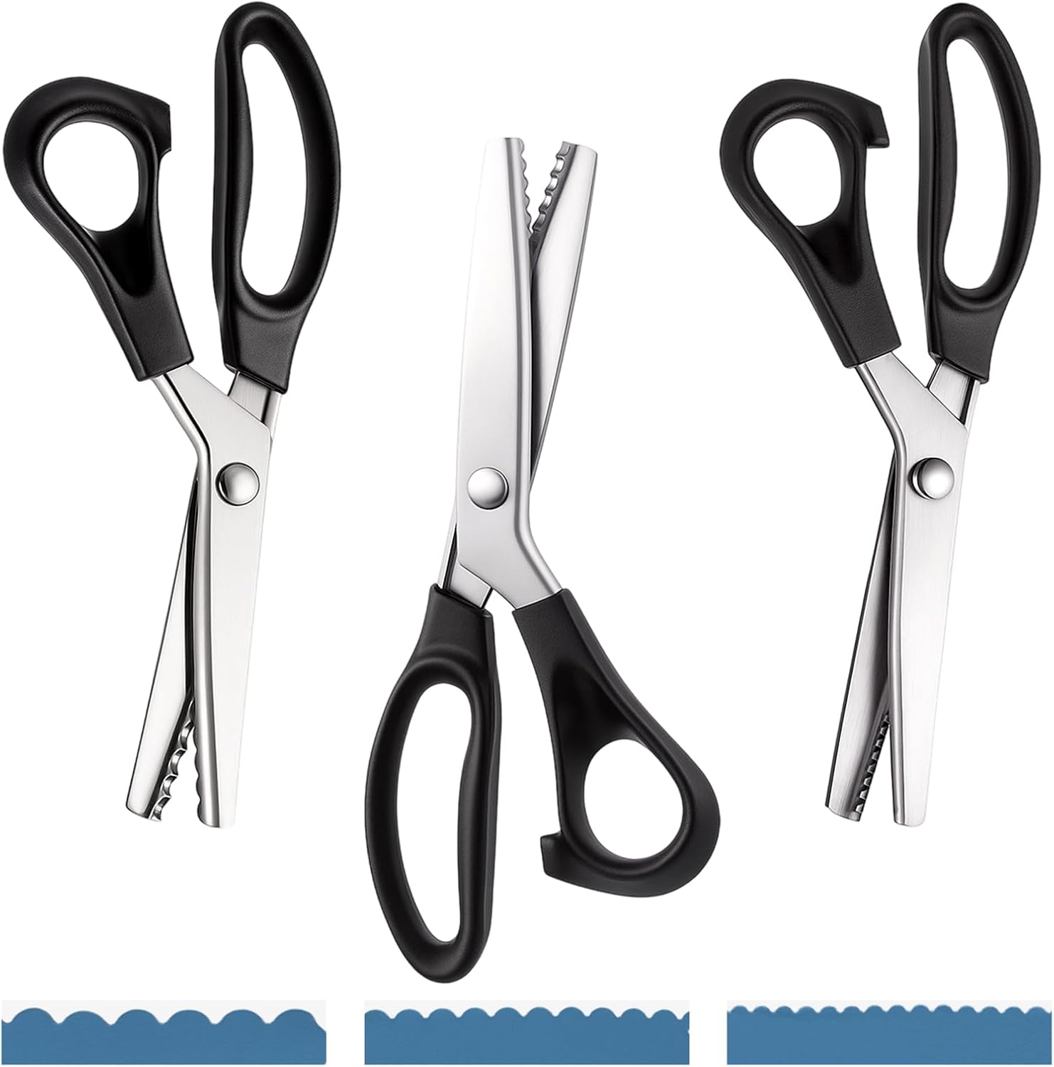 Certified 3 Scalloped Pinking Shears Fabric — WeirdThingsToBuy weird find