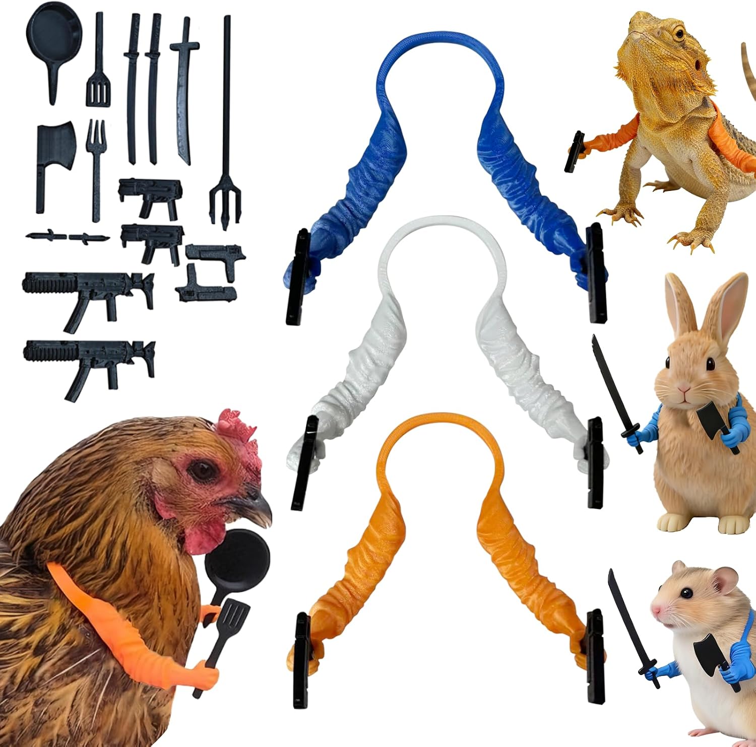 Certified 3pcs 3d Printed Chicken Arm — WeirdThingsToBuy weird find