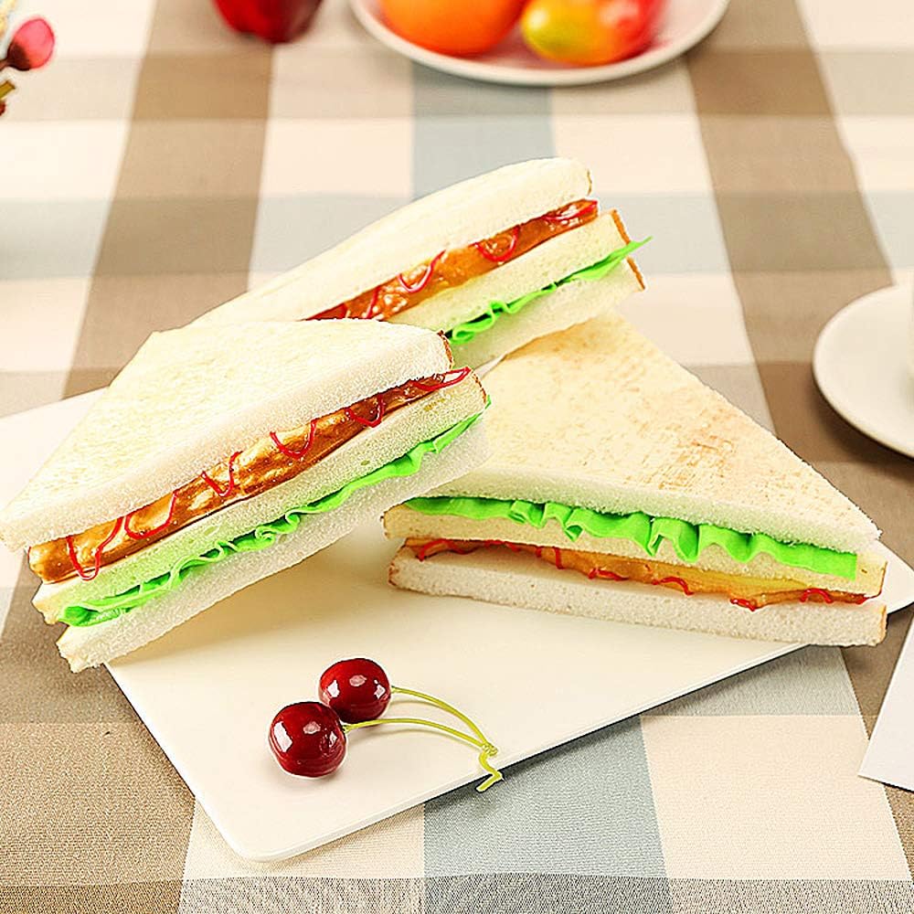 Certified 3pcs Artificial Sandwich Fake Sandwich — WeirdThingsToBuy weird find