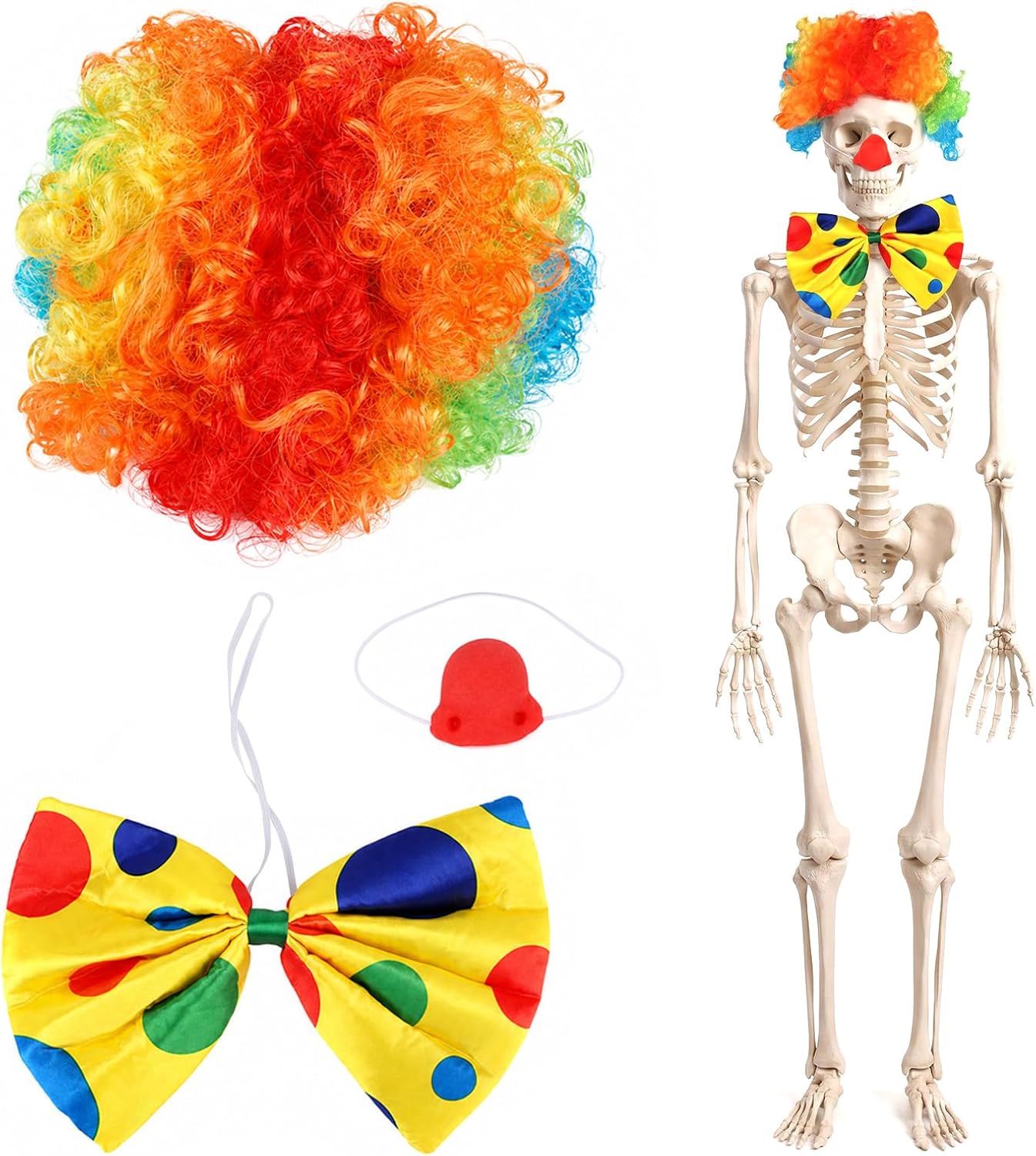 Certified 3pcs Clown Costume Accessory Set — WeirdThingsToBuy weird find