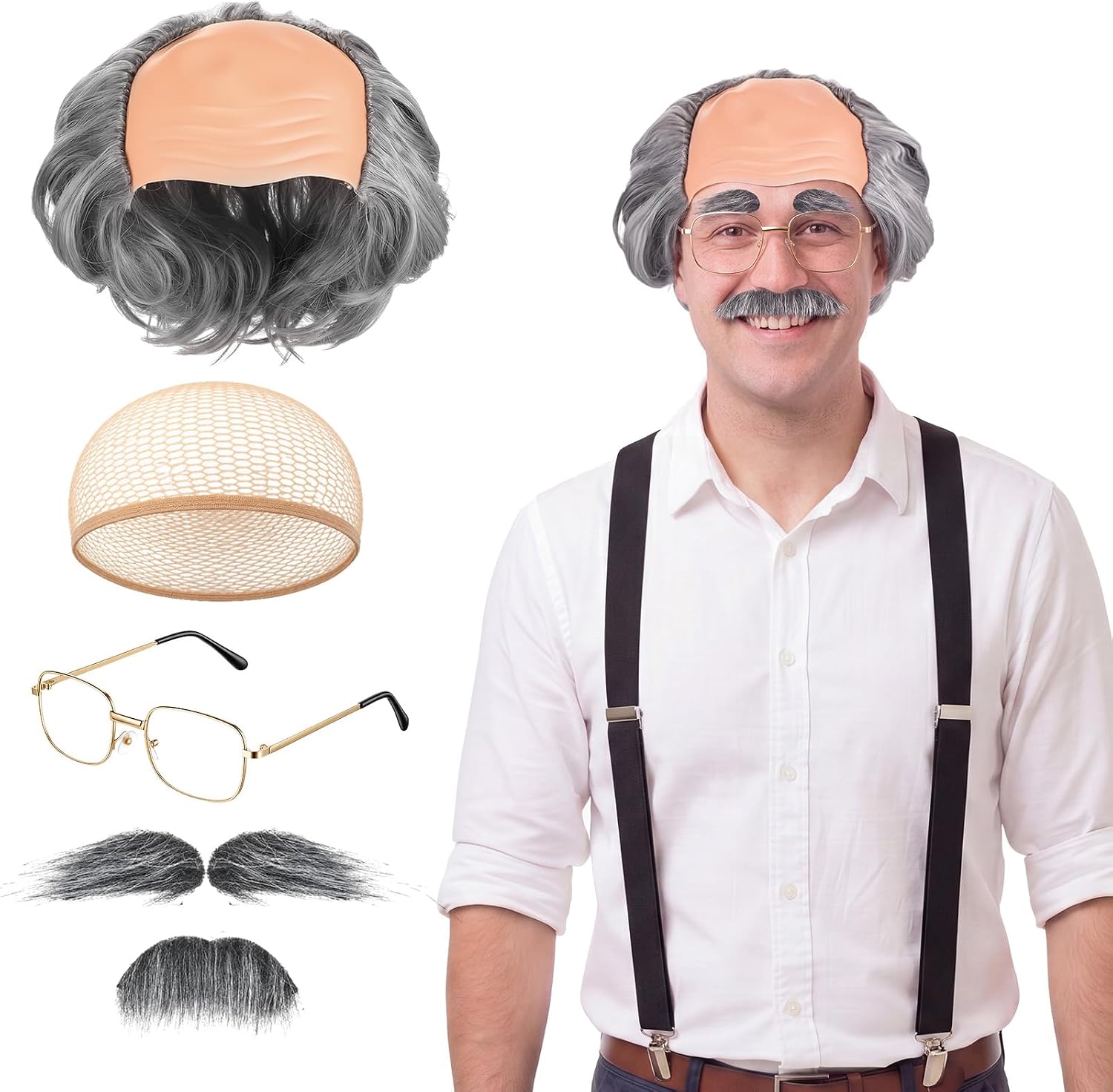 Certified 4 Old Man Costume Set — WeirdThingsToBuy weird find