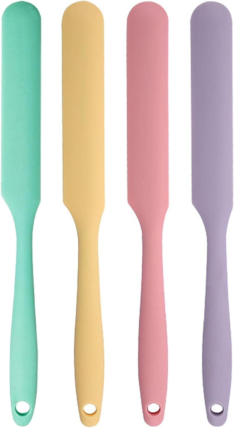 Certified 4 Silicone Jar Spatula Set — WeirdThingsToBuy weird find