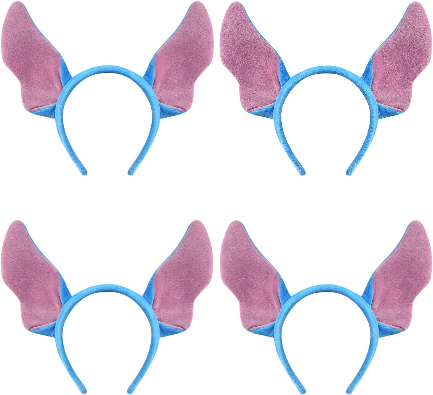 Certified 4pcs Bendable Blue Ears Headband — WeirdThingsToBuy weird find