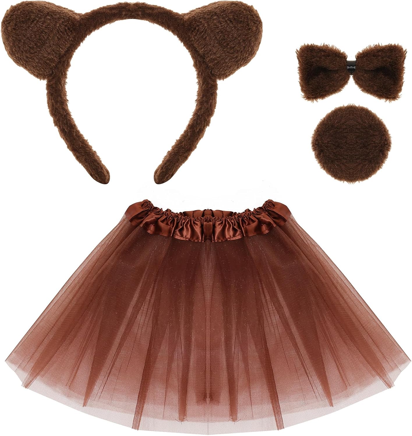 Certified 4pcs Brown Bear Costume Bear — WeirdThingsToBuy weird find