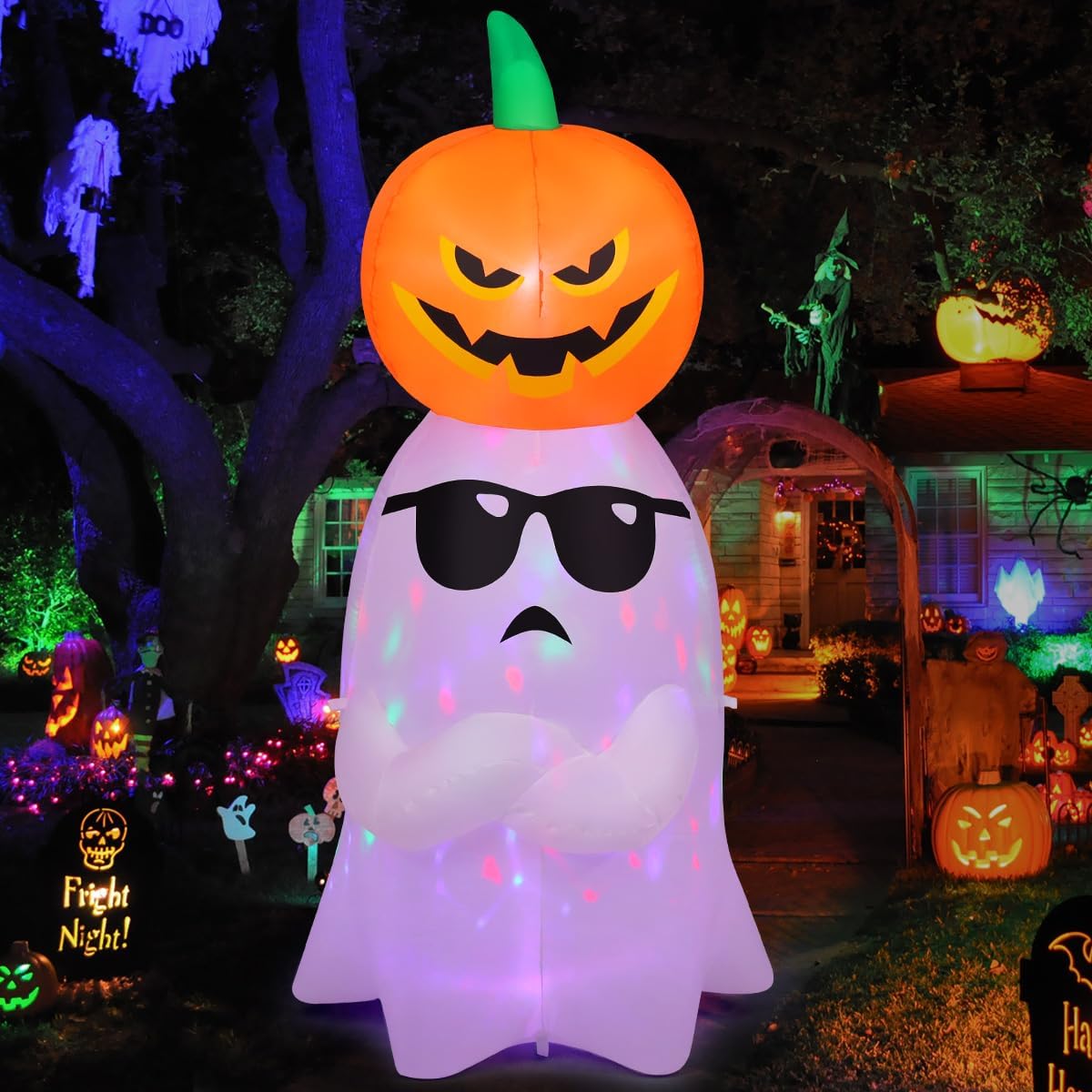 Certified 6 2 ft Halloween Inflatables — WeirdThingsToBuy weird find