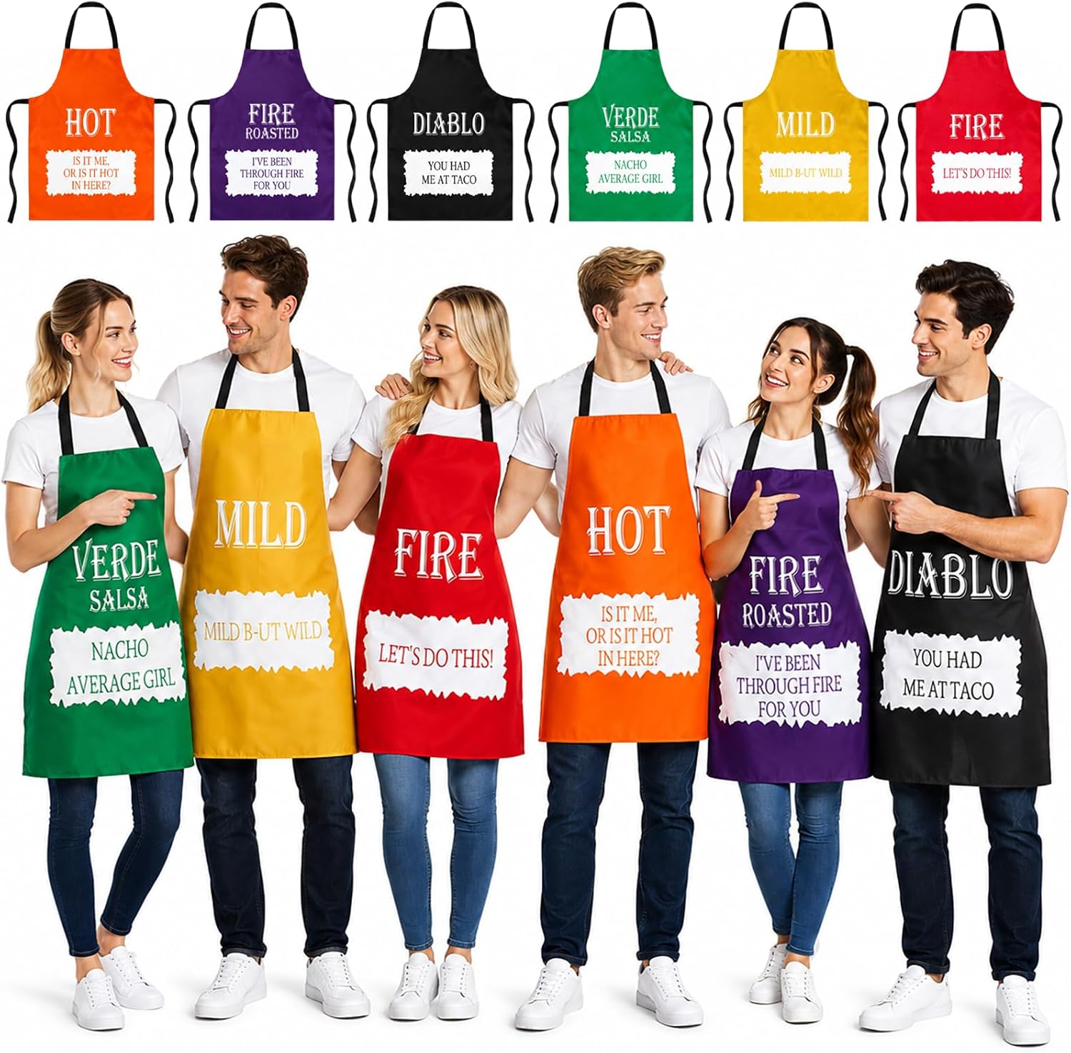 Certified 6 Taco Condiment Group Costume — WeirdThingsToBuy weird find