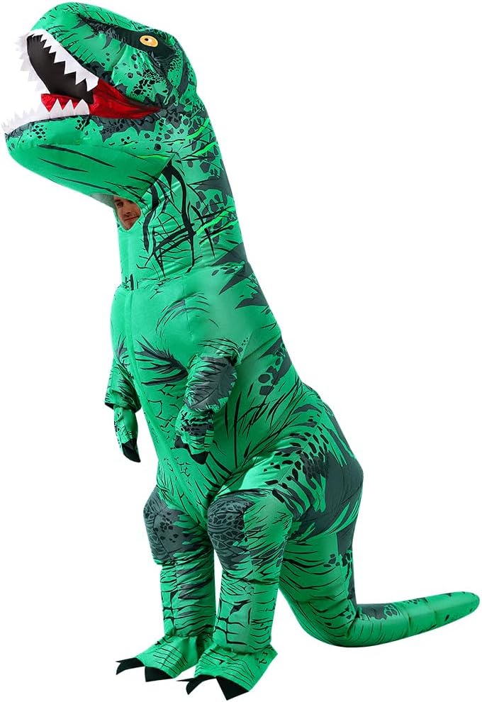 Certified 8 Colour Halloween Inflatable Dinosaur — WeirdThingsToBuy weird find