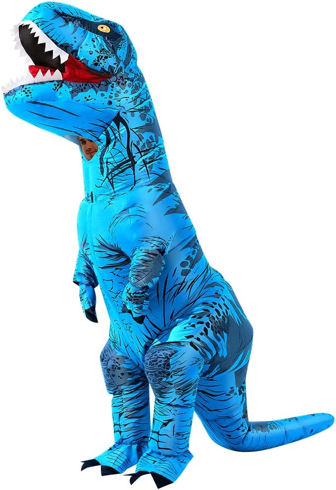 Certified 8 Colour Halloween Inflatable Dinosaur — WeirdThingsToBuy weird find