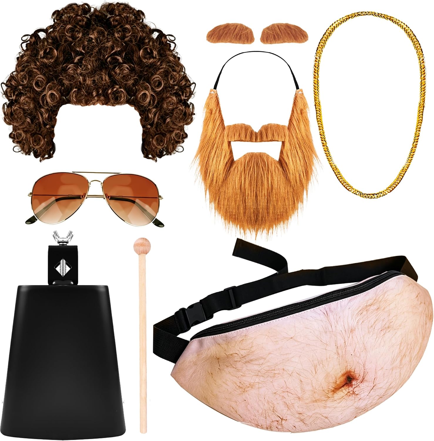 Certified 8 Halloween Cowbell Costume Accessories — WeirdThingsToBuy weird find