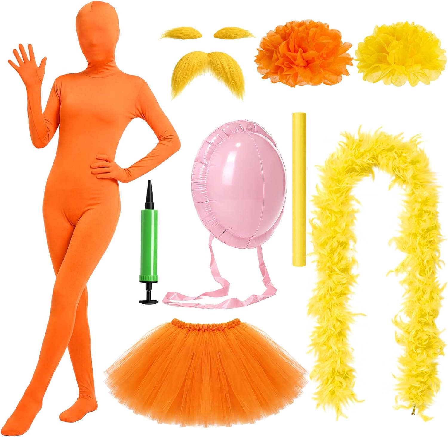 Certified 8 Orange Cosplay Halloween Party — WeirdThingsToBuy weird find