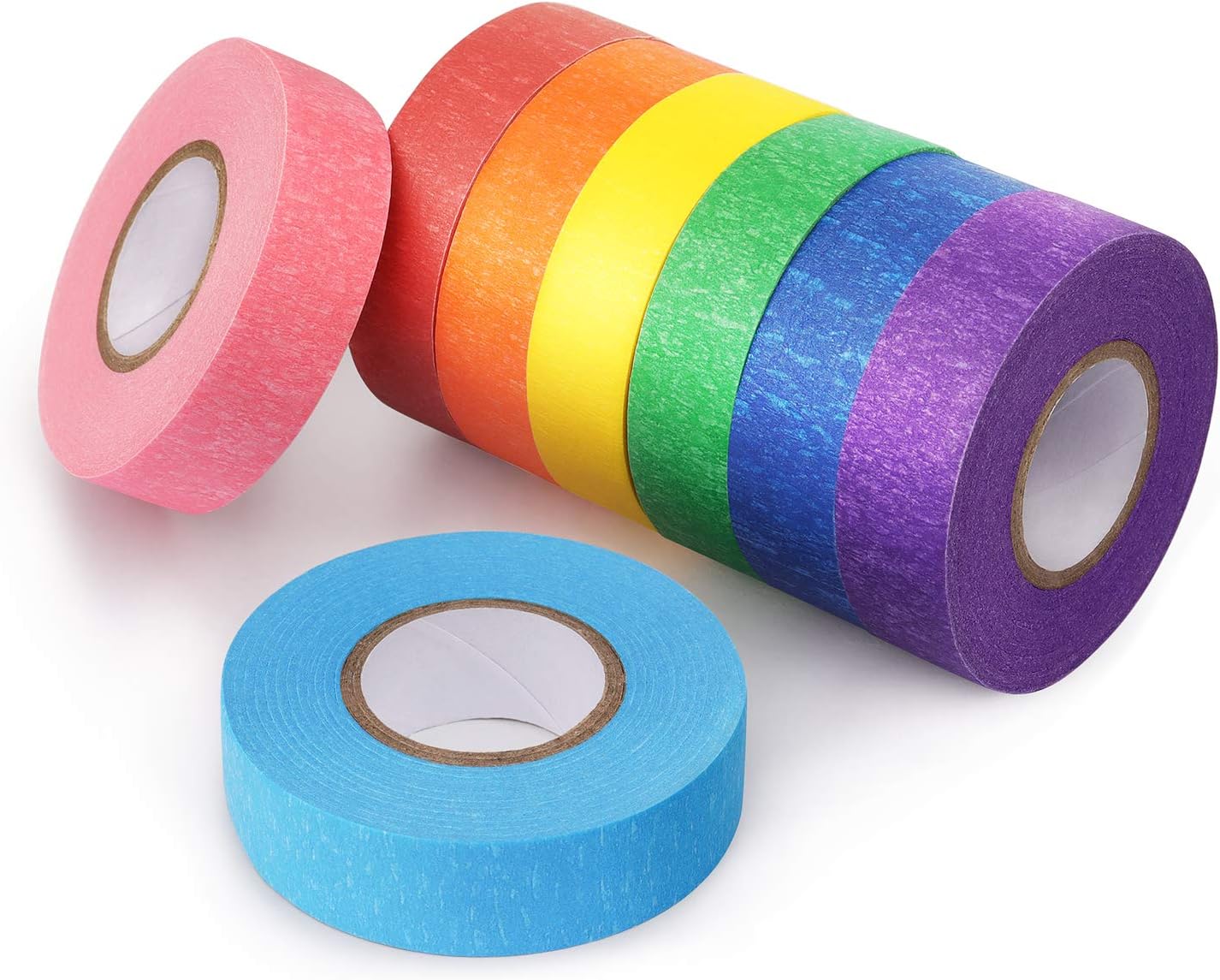 Certified 8 Rolls Colored Masking Tape — WeirdThingsToBuy weird find