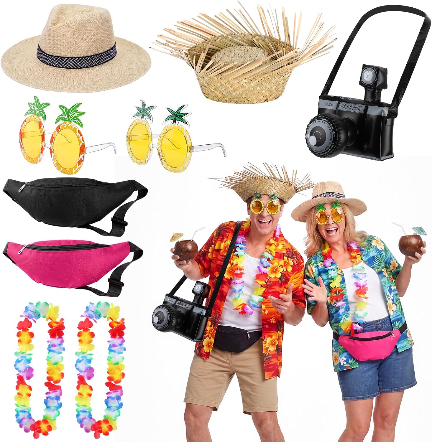 Certified 9 Halloween Couple Tourist Costume — WeirdThingsToBuy weird find